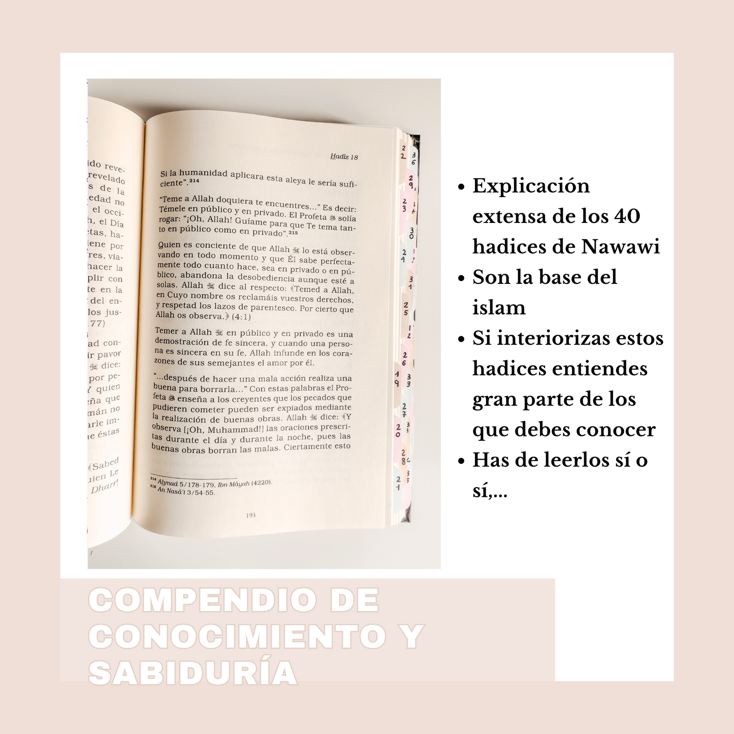 EXPLICACION 40 HADICES NAWAWI