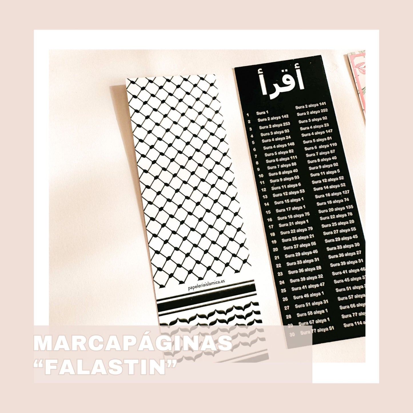 MARCAPÁGINAS "FALASTIN"