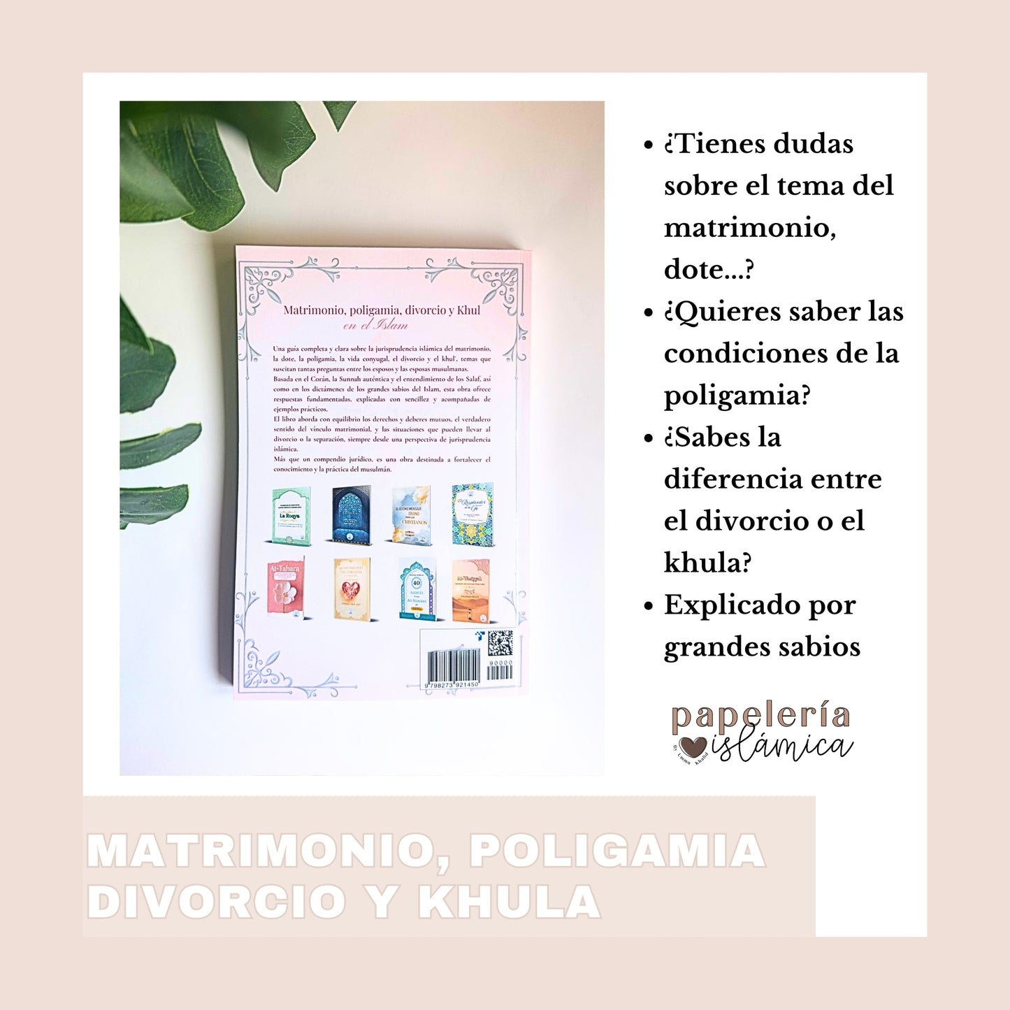 MATRIMONIO, POLIGAMIA, DIVORCIO Y KHUL' EN EL ISLAM