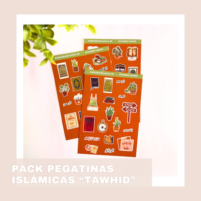 PACK PEGATINAS ISLÁMICAS "TAWHID"