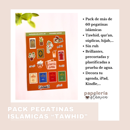 PACK PEGATINAS ISLÁMICAS "TAWHID"