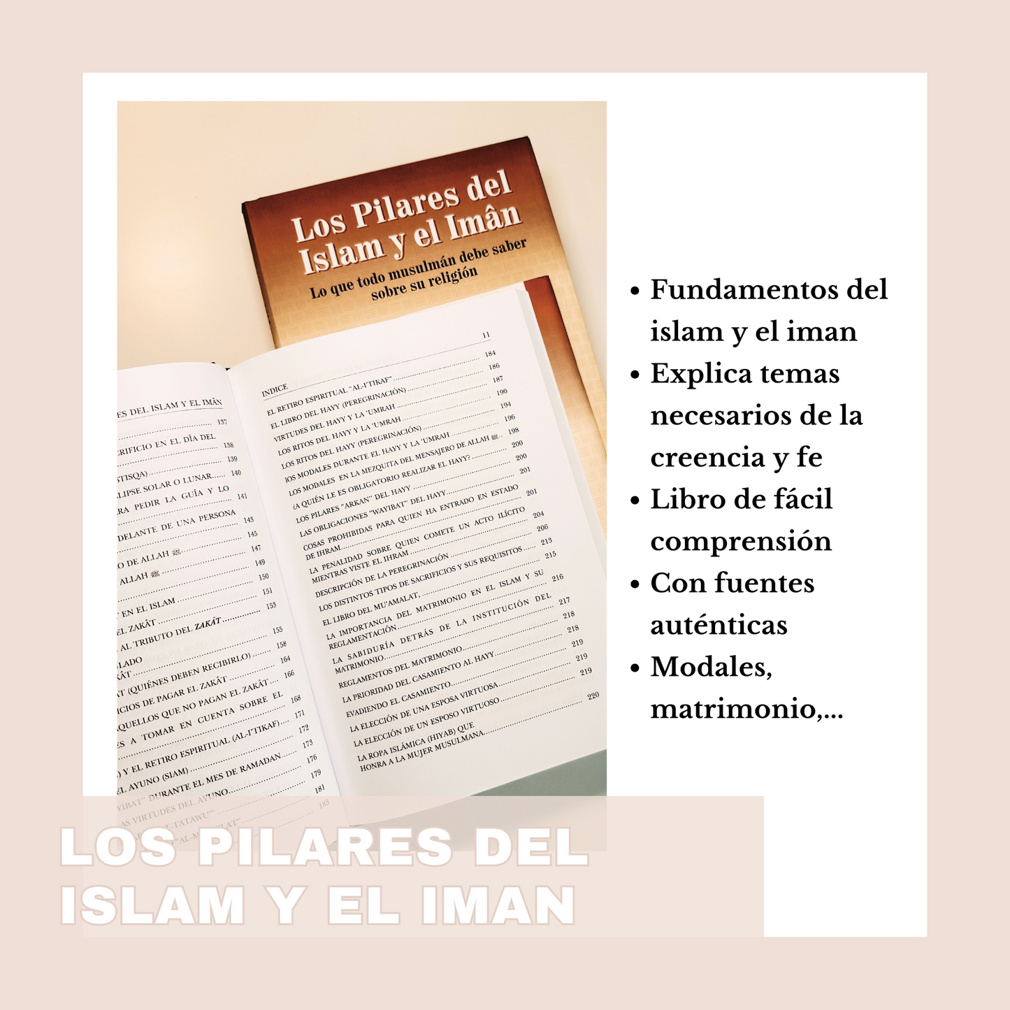 LOS PILARES DEL ISLAM Y EL IMAN