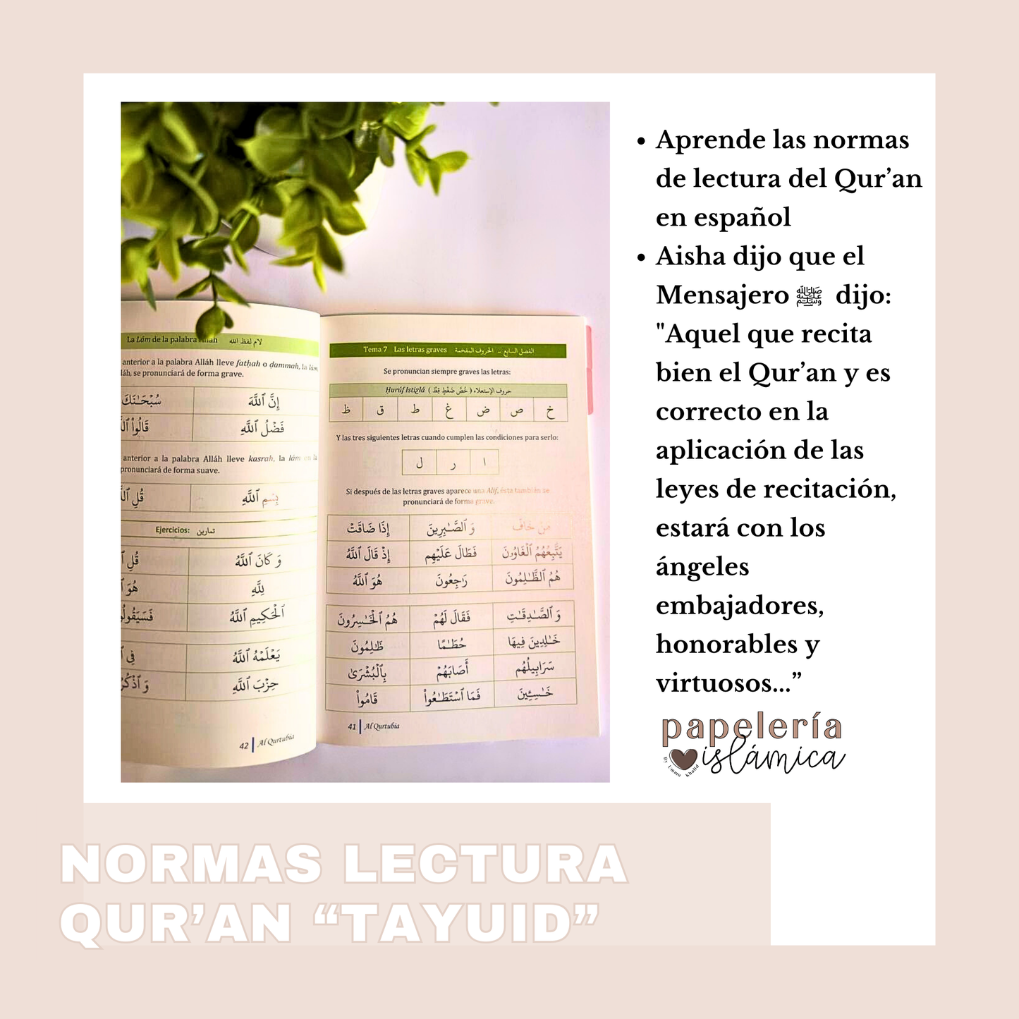 APRENDE LAS NORMAS DE LECTURA DEL QUR'AN