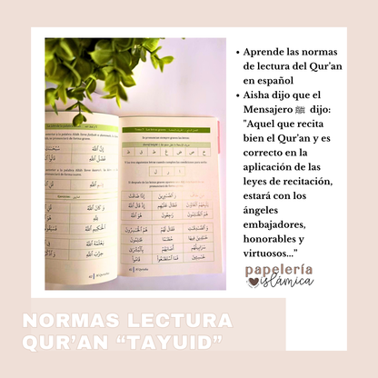 APRENDE LAS NORMAS DE LECTURA DEL QUR'AN
