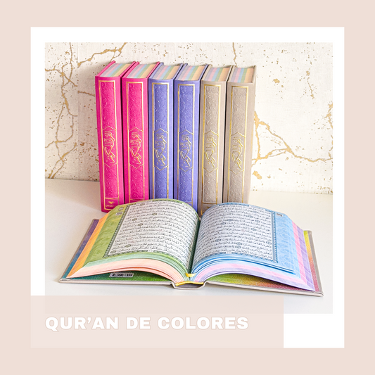 QUR'AN ÁRABE DE COLORES