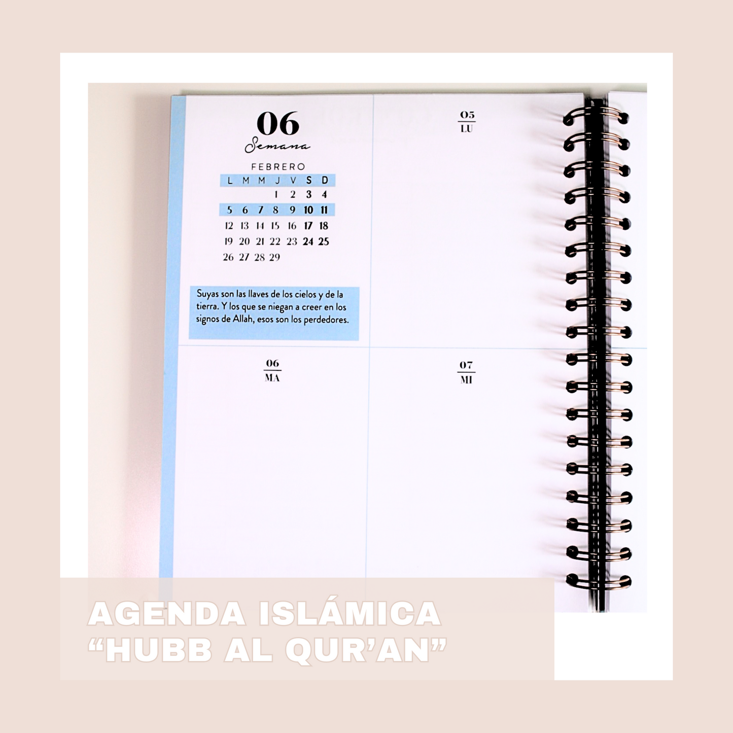 AGENDA ISLÁMICA 2024, HUBB AL QUR'AN