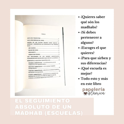 El seguimiento absoluto de un madhab 