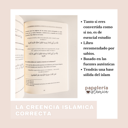 LA CREENCIA ISLAMICA CORRECTA