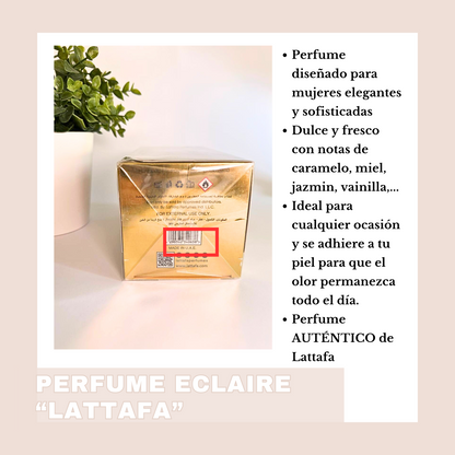 PERFUME ECLAIRE LATTAFA 28,95E AUTENTICO 1