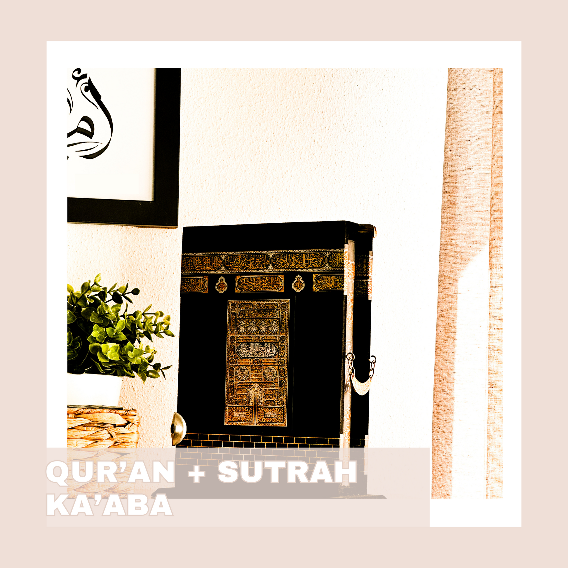 QURAN KAABA CON SUTRA REGALO PAPELERIA ISLAMICA