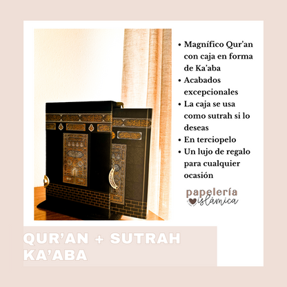 QURAN KAABA CON SUTRA REGALO PAPELERIA ISLAMICA 