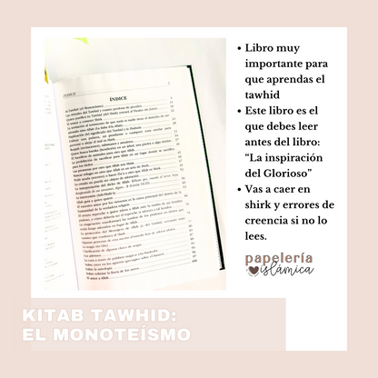 kitab tawhid el monoteismo por papeleria islamica 2