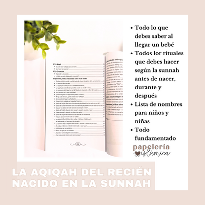 la aqiqah del recien nacido en la sunnah papeleria islamica