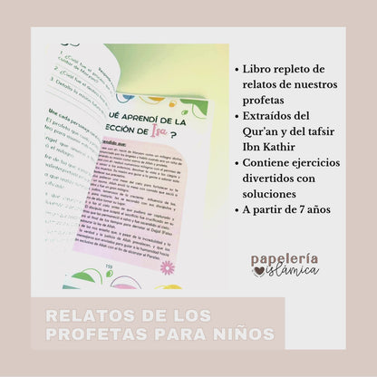 RELATOS DE PROFETAS PARA LOS NIÑOS